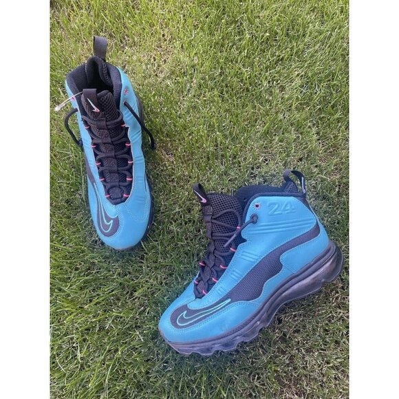 NIKE AIR MAX JR (GS) KEN GRIFFEY TURQUOISE HOME RUN DERBY 443965-046 SIZE 5.5Y - Picture 1 of 6